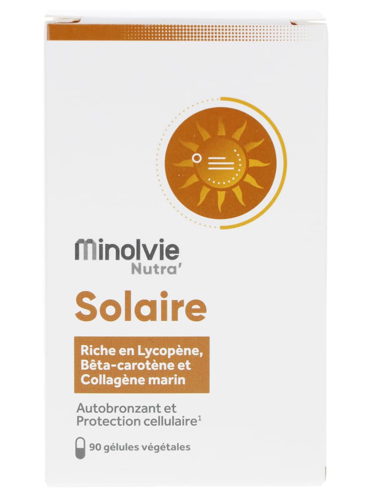Minolvie Nutra' Solaire 90 Gélules Végétales