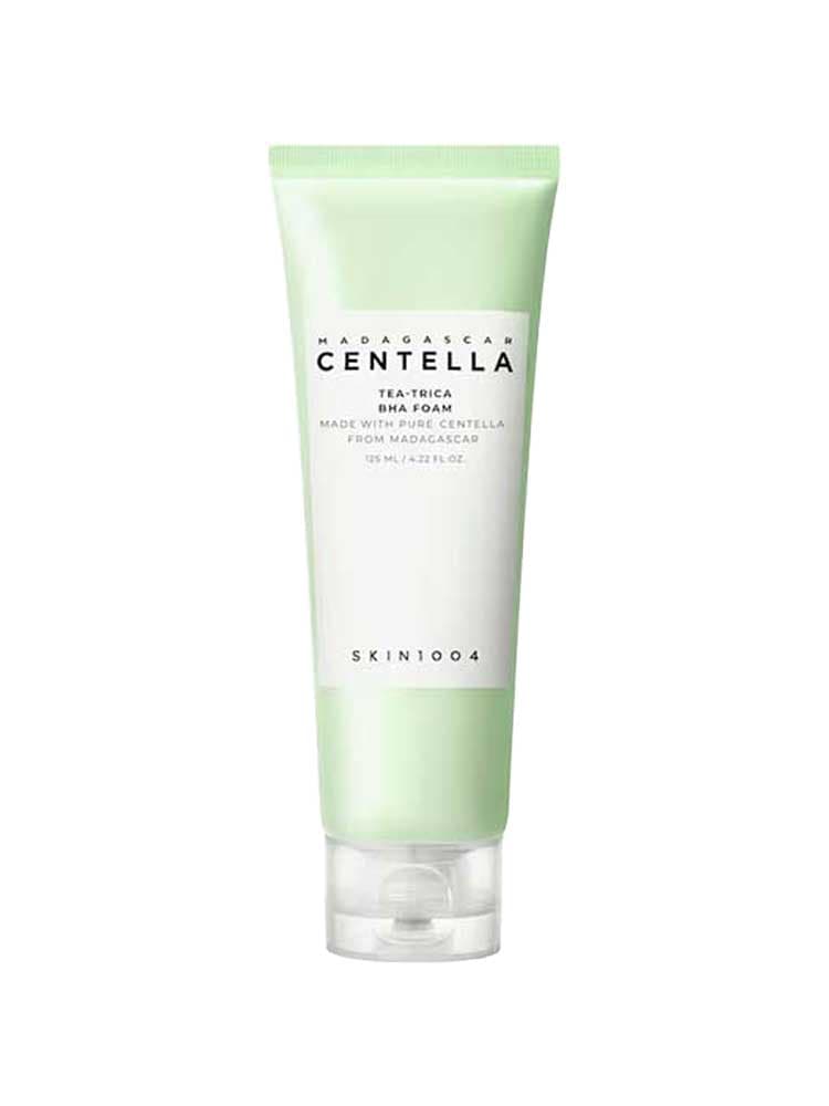 Skin1004 Madagascar Centella Tea Trica BHA Mousse Nettoyante Exfoliante 125 ml