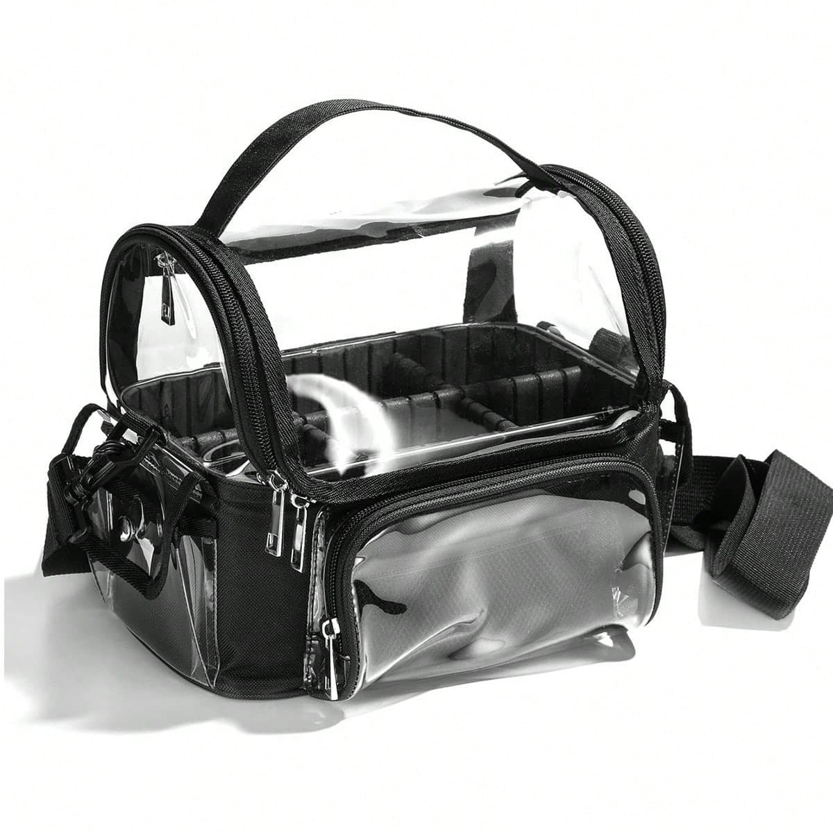 Sac à maquillage de grande capacité Black Friday, pochette de maquillage pour trousse de soins de la peau, trousse de toilette, cubes demballage,