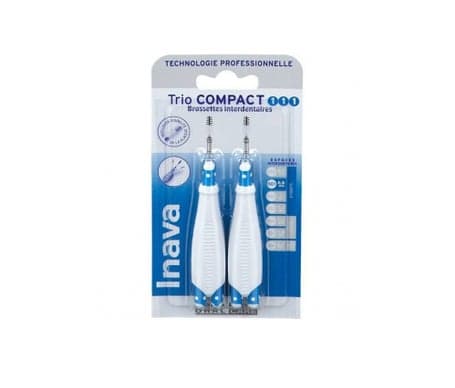Inava Trio Compac Brossett 1/1/1 Blist/6