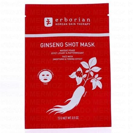 ERBORIAN Ginseng Shot Mask 15g